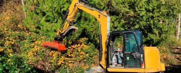 Explora la imatge que captura la màgia dels treballs forestals d'Excavacions Girona. Sostenibilitat a cada detall.